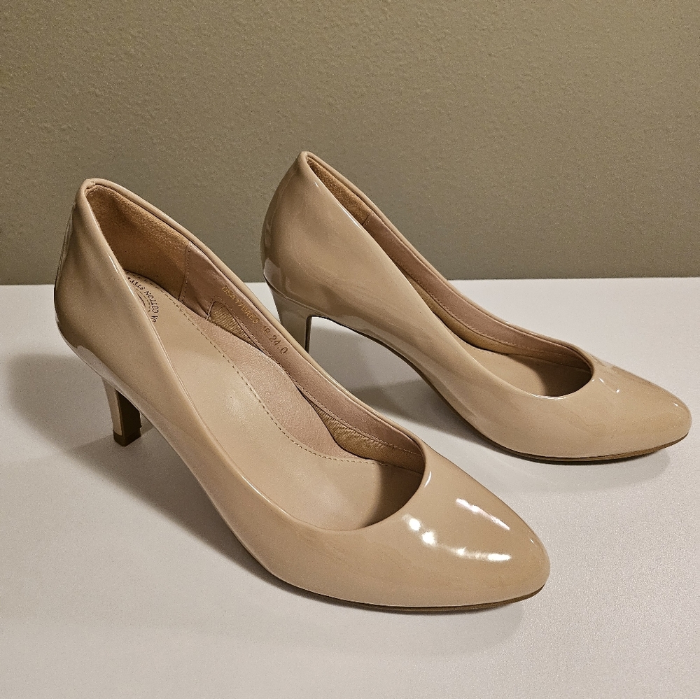 Japanese Brand Randa Nude Patent Pumps